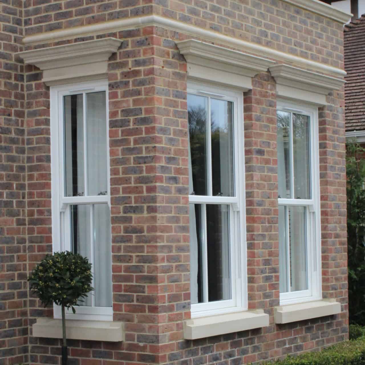 Brick and Stone Window Sills