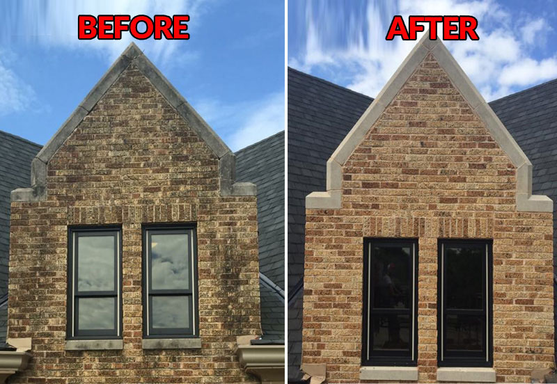 Brick and Stone Cleaning